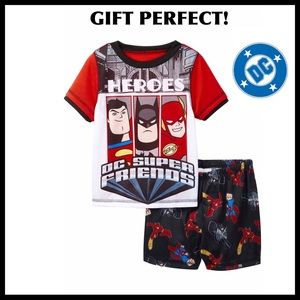 DC SUPER FRIENDS BOY’S PAJAMA SET PJS